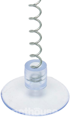 Hippie Pet Мячик с перьями на присоске для кошек