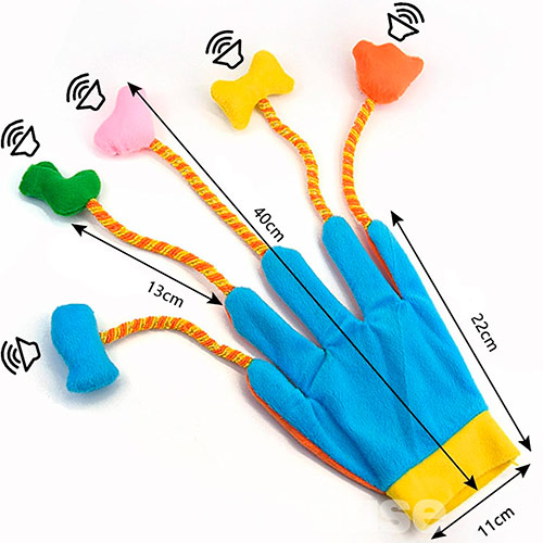 Hippie Pet Іграшка-рукавичка для котів