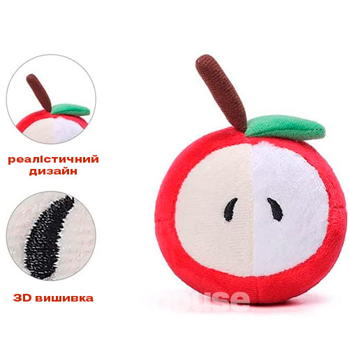 Hippie Pet Плюшеве яблуко для котів