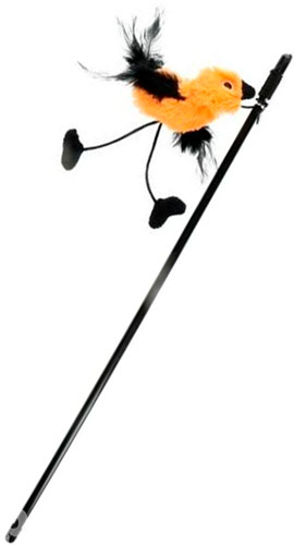 Hippie Pet Удочка с птицей для кошек
