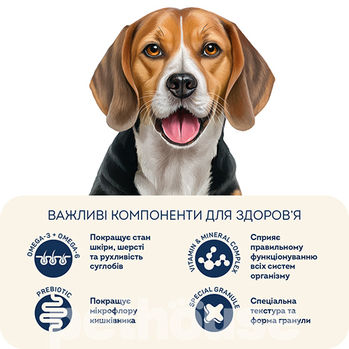 Home Food Беззерновий з качкою та нутом для дорослих собак середніх та великих порід