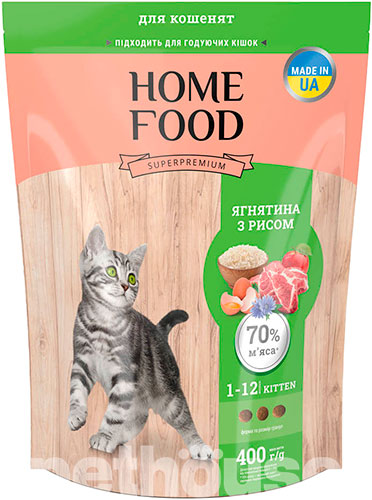 Home Food с ягненком и рисом для котят, фото 2