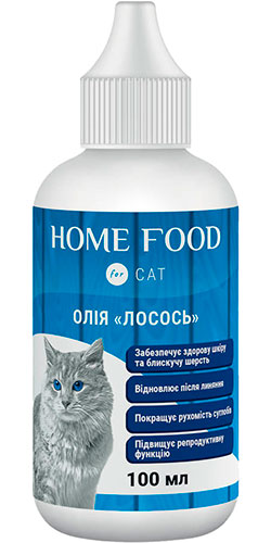 Home Food Олія лосося для котів
