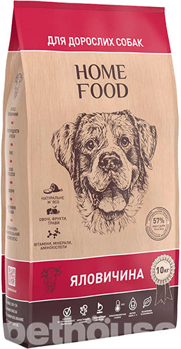 Home Food Premium з яловичиною для дорослих собак середніх порід