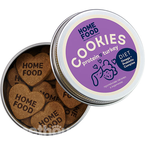 Home Food Протеиновое печенье с индейкой для собак Home Food Протеиновое печенье с индейкой для собак