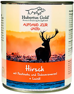 Hubertus Gold Aufgang zur Jagd Оленина з пастернаком, чорним коренем і лляною олією
