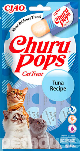 Inaba Churu Pops Желейное лакомство с тунцом для кошек