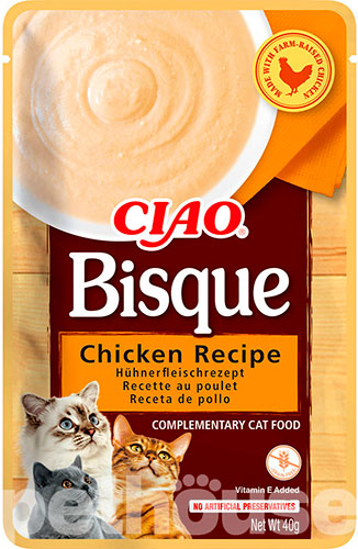 Inaba CIAO Bisque Кремовый суп с курицей для кошек Inaba CIAO Bisque Кремовый суп с курицей для кошек