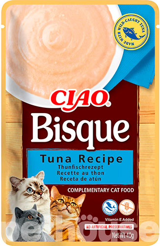 Inaba CIAO Bisque Кремовый суп с тунцом для кошек