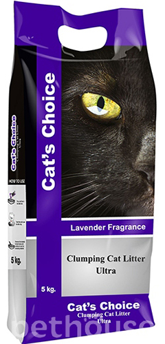 Indian Cat Litter Cat's Choice Lavender Грудкувальний наповнювач з ароматом лаванди