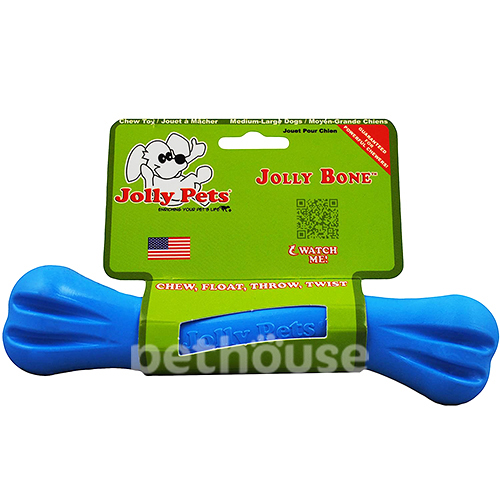 Jolly Pets Flex-N-Chow Гнучка іграшкова кістка для собак, 24,5 см, фото 3