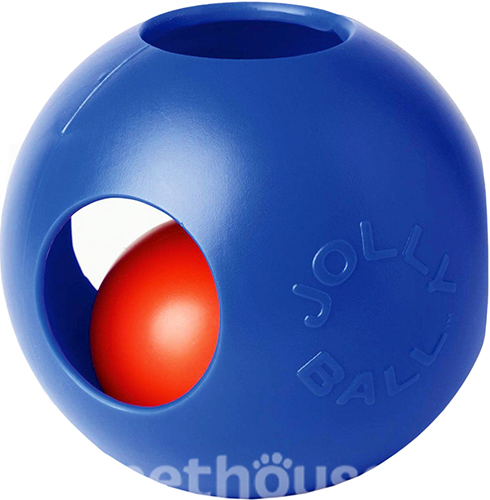 Jolly Pets Teaser Ball Двойной мяч для собак, 11 см, фото 3