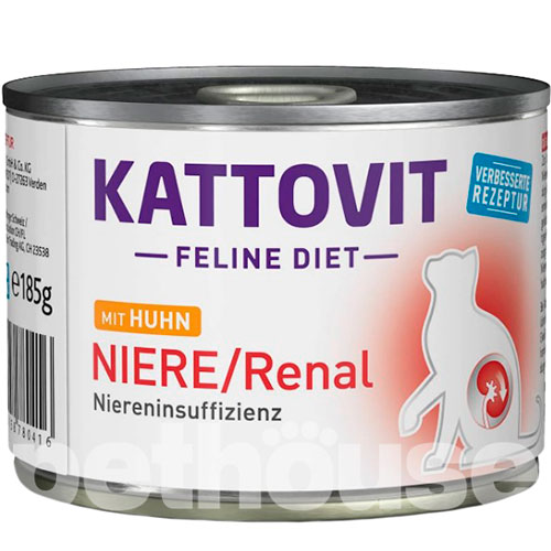 Kattovit Veterinary Feline Diet Niere Renal Chicken