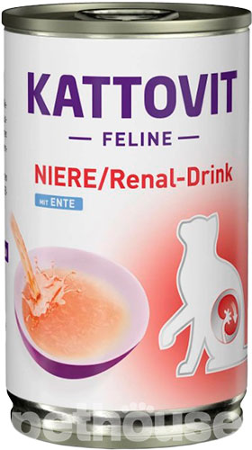 Kattovit Veterinary Feline Niere Renal Drink Duck