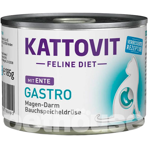 Kattovit Veterinary Feline Diet Gastro Duck
