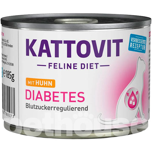 Kattovit Veterinary Feline Diet Diabetes Chicken