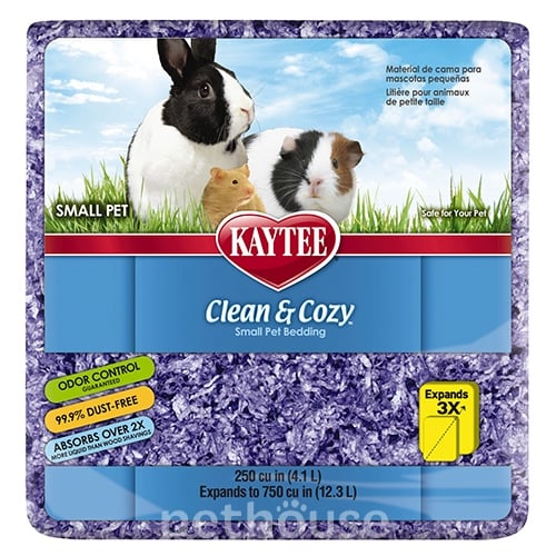 Kaytee Clean & Cozy Purple - подстилка в клетку для грызунов