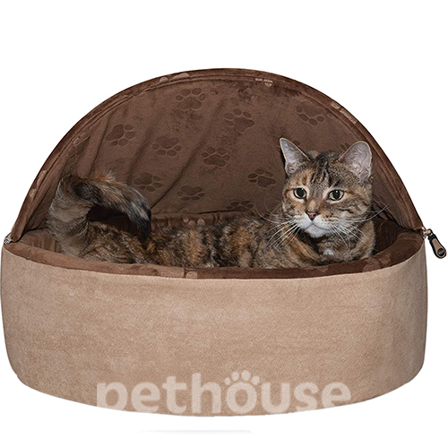 K&H Kitty Hooded Будиночок-лежак для котів, фото 3