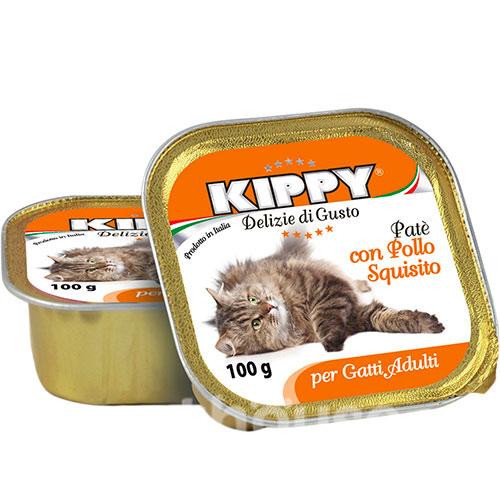 Kippy Паштет з куркою для котів