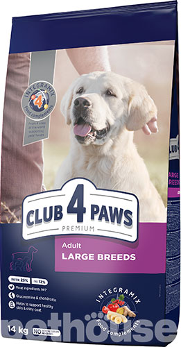 Клуб 4 лапы Premium для взрослых собак крупных пород