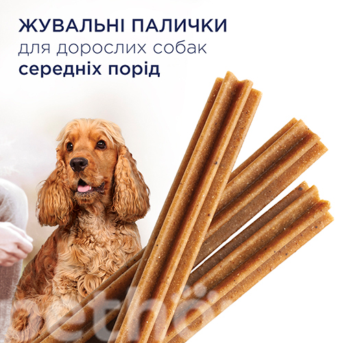 Клуб 4 лапы Premium Dental Sticks для собак средних пород, фото 2