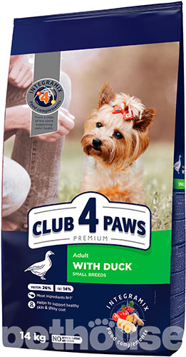 Клуб 4 лапи Premium з качкою для собак малих порід