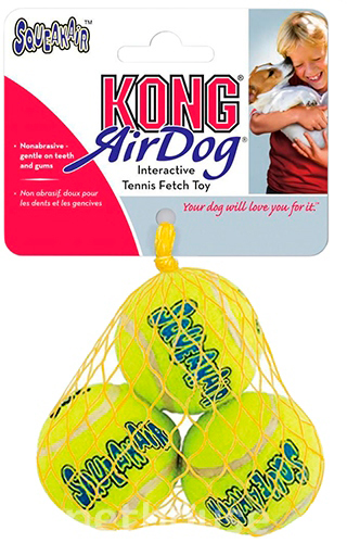 Kong Airdog Squeakair Ball Игрушка для собак, со звуком