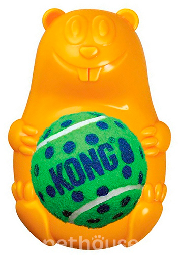 Kong Tennis Pals Іграшка-головоломка для собак, зі звуком, 11,4 см