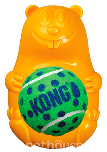 Kong Tennis Pals Іграшка-головоломка для собак, зі звуком, 14 см