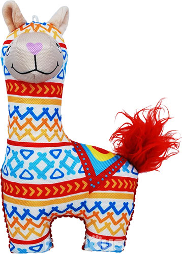 Kong Ballistic Vibez Llamas Іграшка "Лама" з пискавкою для собак Kong Ballistic Vibez Llamas Іграшка "Лама" з пискавкою для собак