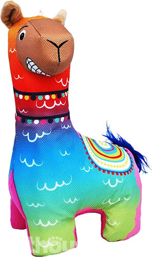 Kong Ballistic Vibez Llamas Іграшка "Лама" з пискавкою для собак Kong Ballistic Vibez Llamas Іграшка "Лама" з пискавкою для собак