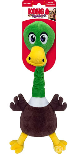Kong Shakers Bobz Mallard Іграшка "Качур" з пискавкою для собак