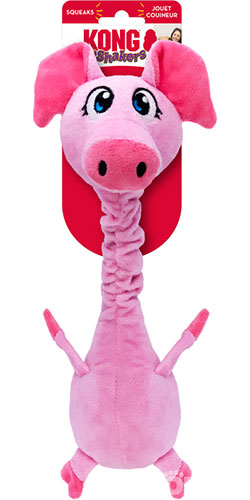 Kong Shakers Bobz Pig Іграшка "Свинка" з пискавкою для собак