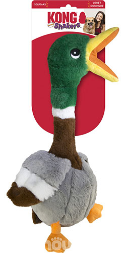 Kong Shakers Honkers Duck Іграшка "Качка" з пискавкою для собак Kong Shakers Honkers Duck Іграшка "Качка" з пискавкою для собак