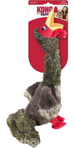 Kong Shakers Honkers Turkey Іграшка "Індичка" з пискавкою для собак Kong Shakers Honkers Turkey Іграшка "Індичка" з пискавкою для собак