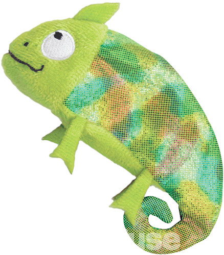 Kong Refillables Chameleon Іграшка "Хамелеон" із котячою м'ятою для котів