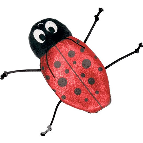 Kong Refillables Ladybug Игрушка "Божья коровка" с кошачьей мятой для кошек