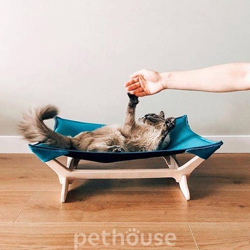 Котофабрика Hammock - гамак для котів, бірюзовий, фото 3