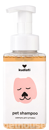 Kudlati Шампунь-пінка з ніацинамідом та інуліном для чутливої шкіри собак та котів
