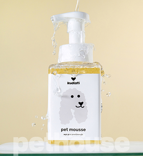Kudlati Доглядовий зволожувальний заспокійливий мус для шкіри та шерсті собак та котів