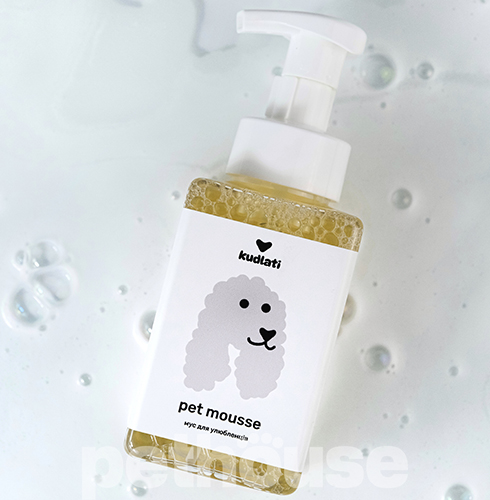 Kudlati Доглядовий зволожувальний заспокійливий мус для шкіри та шерсті собак та котів