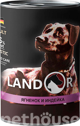 LANDOR Dog Adult All Breed Lamb & Turkey