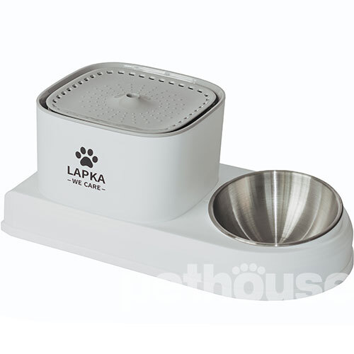 Lapka 2in1 Питний фонтан з мискою Cat Water Fountain with Bowl