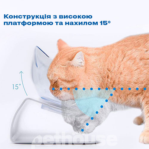 Lapka Двойная кормушка Double Cat Food Bowl