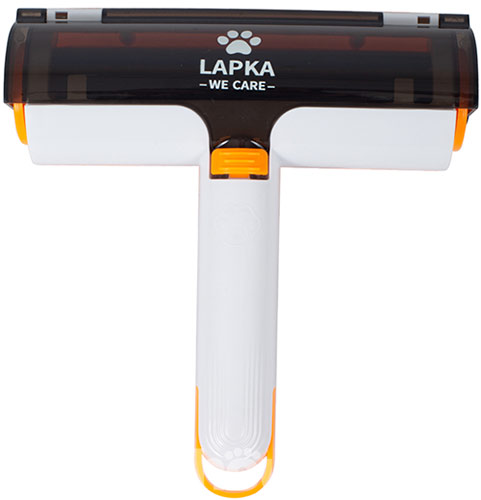 Lapka Щетка-ролик с контейнером для удаления шерсти