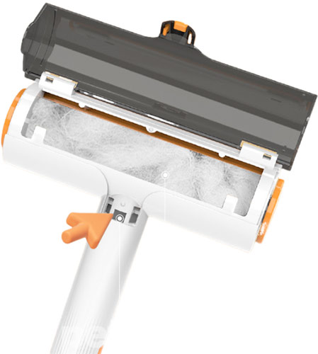 Lapka Щетка-ролик с контейнером для удаления шерсти