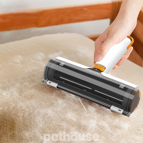 Lapka Щетка-ролик с контейнером для удаления шерсти