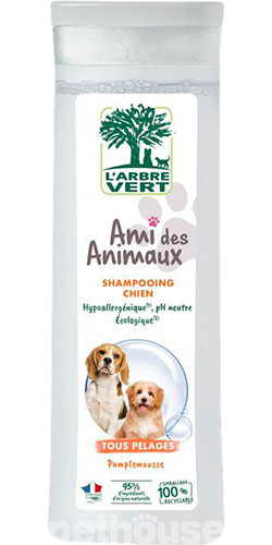 L'Arbre Vert Шампунь с экстрактом грейпфрута для собак