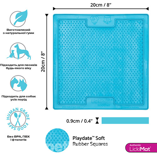 LickiMat Soother Classic Лизальный коврик для собак LickiMat Soother Classic Лизальный коврик для собак