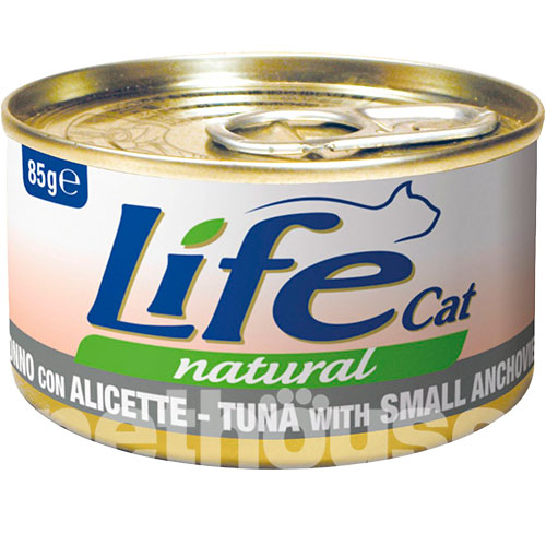 LifeCat Тунець з анчоусами для котів